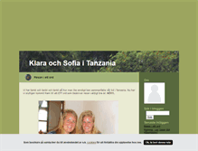 Tablet Screenshot of klaraochsofiaitanzania.blogg.se