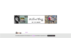 Desktop Screenshot of millasblog.blogg.se