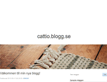 Tablet Screenshot of cattio.blogg.se