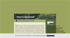 Desktop Screenshot of friherrenafeketorpet.blogg.se