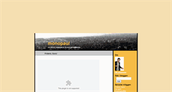 Desktop Screenshot of monopaul.blogg.se