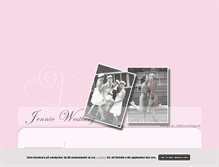 Tablet Screenshot of jenniewestberg.blogg.se