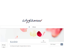 Tablet Screenshot of cityglamour.blogg.se