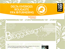 Tablet Screenshot of anjasbloggdesign.blogg.se