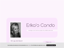 Tablet Screenshot of erikascondo.blogg.se