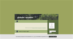 Desktop Screenshot of globalaiecuador.blogg.se