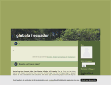 Tablet Screenshot of globalaiecuador.blogg.se