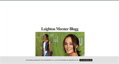 Desktop Screenshot of leightonmeester.blogg.se