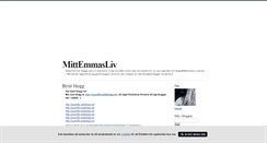 Desktop Screenshot of mittemmaslliv.blogg.se