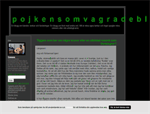 Tablet Screenshot of pojkensomvagradeblistor.blogg.se