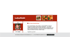 Desktop Screenshot of lukuliskt.blogg.se