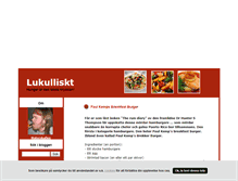 Tablet Screenshot of lukuliskt.blogg.se