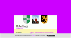 Desktop Screenshot of haboblogg.blogg.se