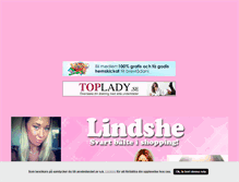 Tablet Screenshot of lindshe.blogg.se