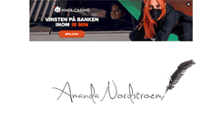 Desktop Screenshot of amandanordstroem.blogg.se