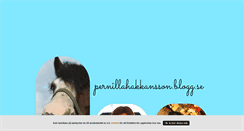 Desktop Screenshot of pernillahakkansson.blogg.se