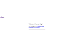 Desktop Screenshot of dimo.blogg.se