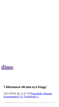 Mobile Screenshot of dimo.blogg.se