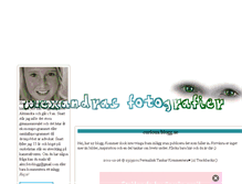 Tablet Screenshot of ajfoto.blogg.se