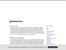Tablet Screenshot of gunnarresa.blogg.se
