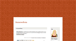 Desktop Screenshot of annesolem.blogg.se