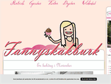 Tablet Screenshot of fannyskakburk.blogg.se