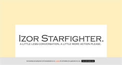 Desktop Screenshot of izorstarfighter.blogg.se