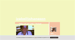Desktop Screenshot of izabelljohansson.blogg.se