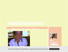Tablet Screenshot of izabelljohansson.blogg.se
