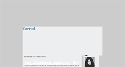 Desktop Screenshot of carrod.blogg.se