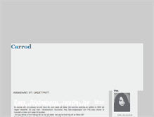 Tablet Screenshot of carrod.blogg.se