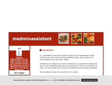 Tablet Screenshot of medminassistent.blogg.se