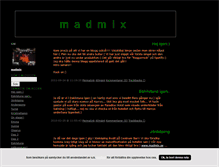 Tablet Screenshot of madmix.blogg.se