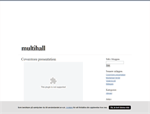 Tablet Screenshot of multihall.blogg.se