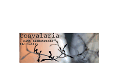 Desktop Screenshot of convalaria.blogg.se