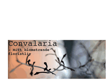 Tablet Screenshot of convalaria.blogg.se
