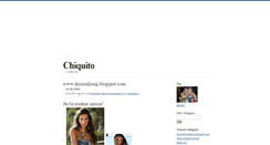 Desktop Screenshot of chiquito.blogg.se