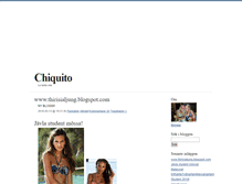 Tablet Screenshot of chiquito.blogg.se