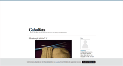 Desktop Screenshot of gabulfota.blogg.se