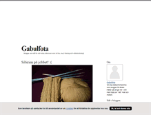 Tablet Screenshot of gabulfota.blogg.se