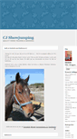 Mobile Screenshot of cjshowjumping.blogg.se