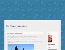 Tablet Screenshot of cjshowjumping.blogg.se