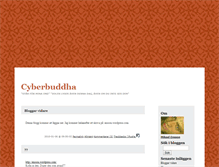 Tablet Screenshot of cyberbuddha.blogg.se