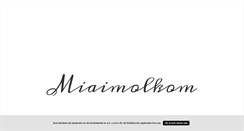 Desktop Screenshot of miaimolkom.blogg.se