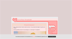 Desktop Screenshot of evelinastendahl.blogg.se