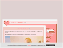 Tablet Screenshot of evelinastendahl.blogg.se