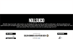 Desktop Screenshot of nollsuicid.blogg.se