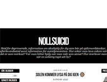 Tablet Screenshot of nollsuicid.blogg.se