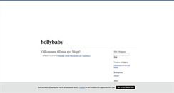 Desktop Screenshot of hollybaby.blogg.se