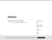 Tablet Screenshot of hollybaby.blogg.se